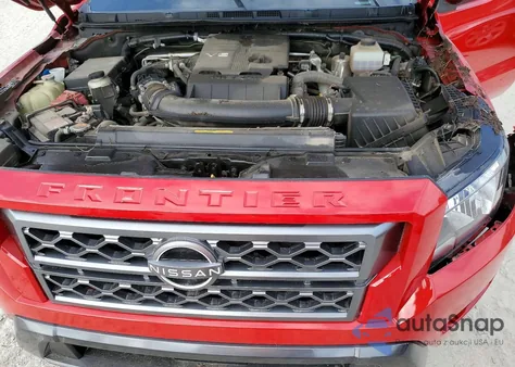 2022 Nissan Frontier S z USA, uszkodzony, nr VIN 1N6ED1EK8NN653595